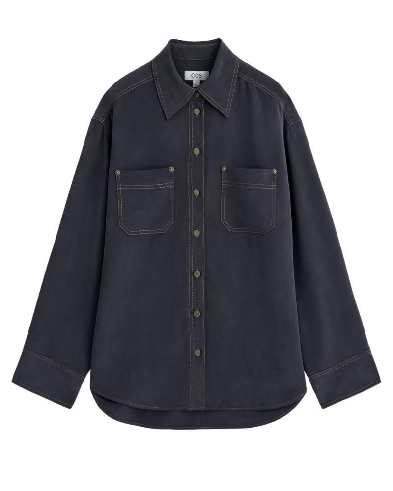 silk denim shirt silk denim shirt