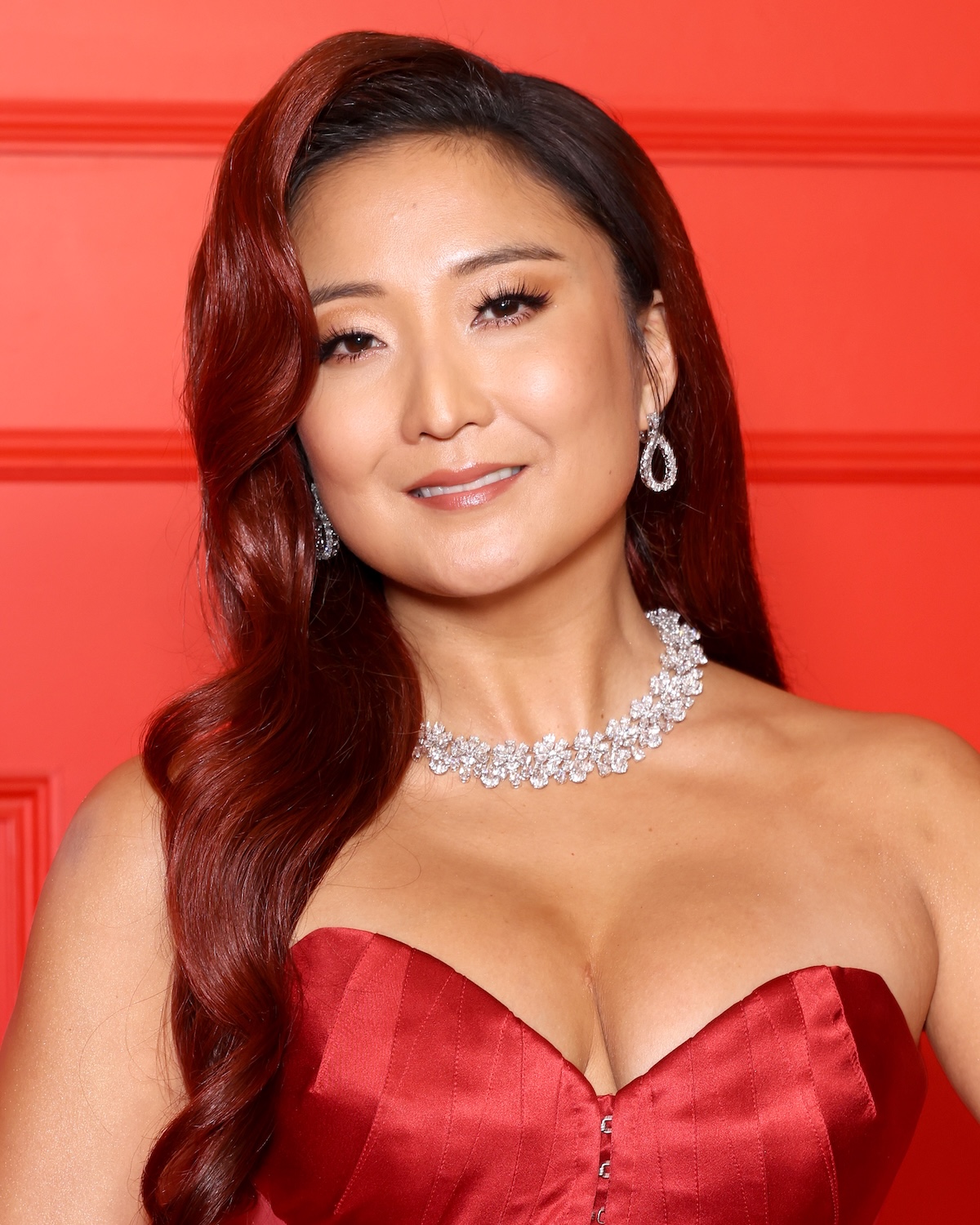 Ashley Park on the red carpet.