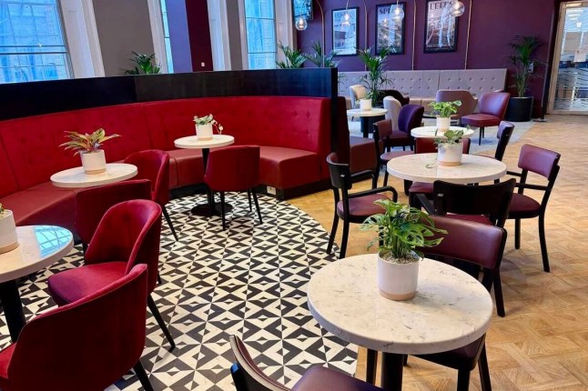 LNER first class lounge at London King?s Cross Station