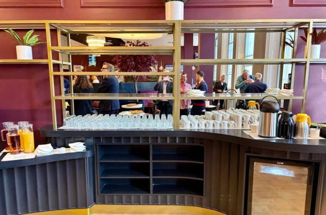 LNER first class lounge at London King?s Cross Station