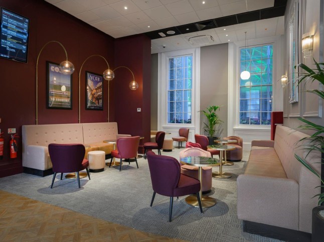 LNER first class lounge at London King?s Cross Station