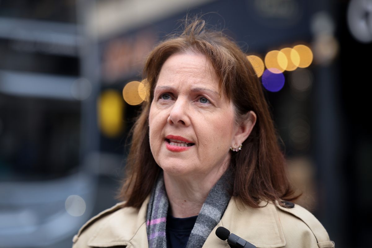 East Midlands Mayor Claire Ward pictured in Nottingham City Centre