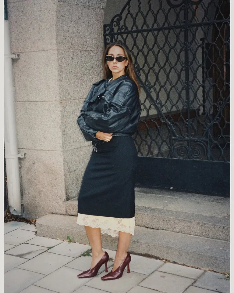 twice the style of the skirt