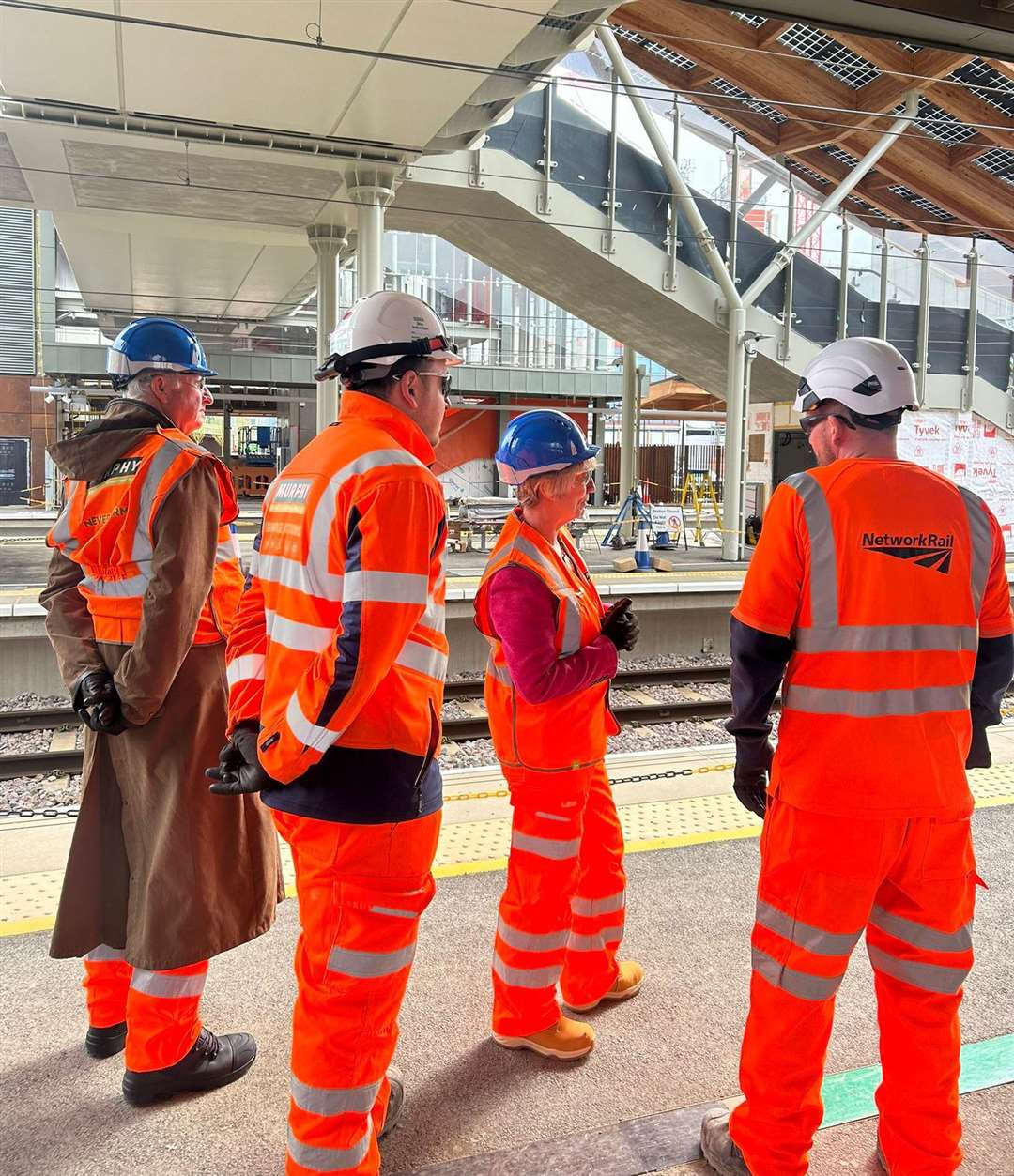 MPs are given a tour of South Cambridge