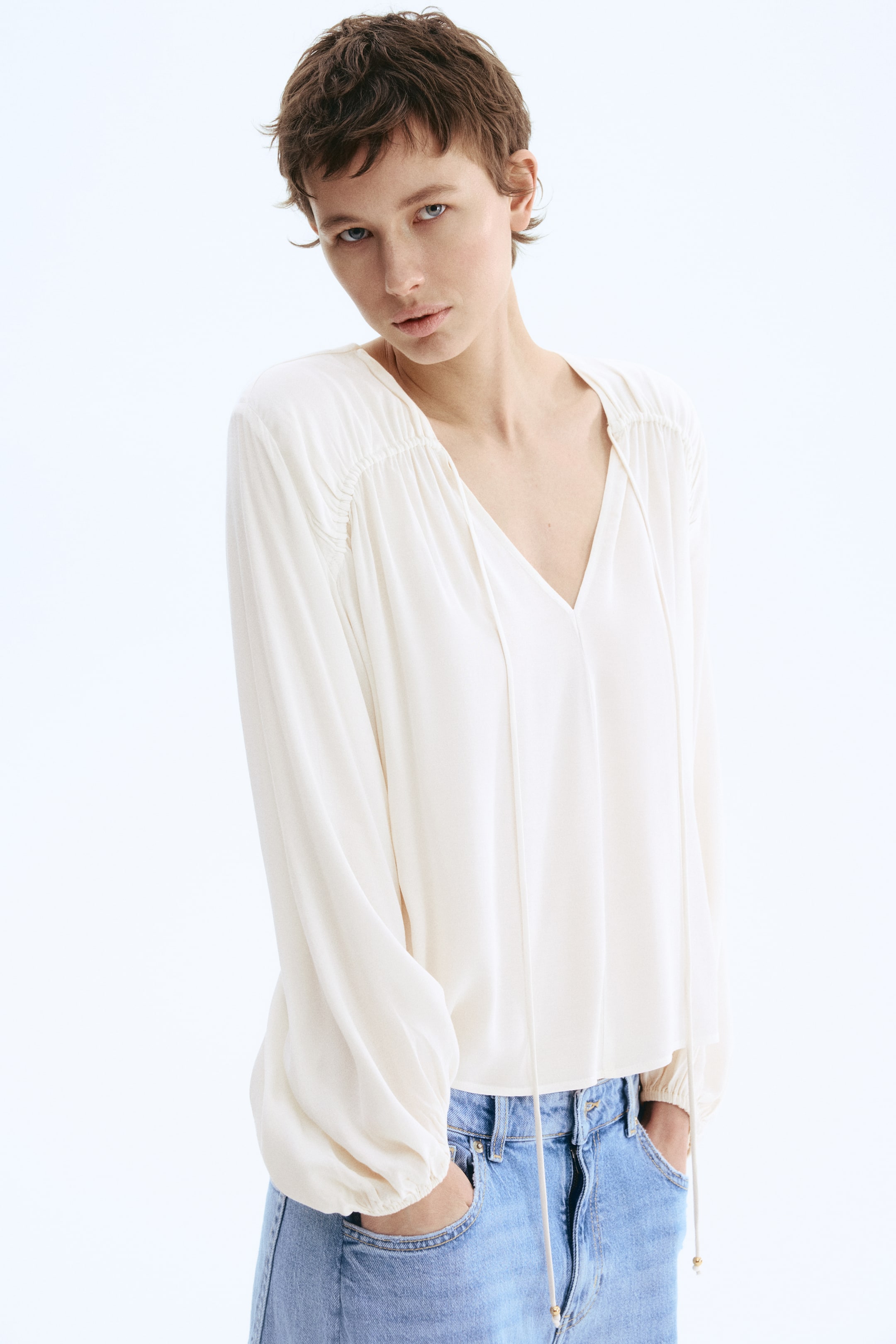 Large Viscose Blouse