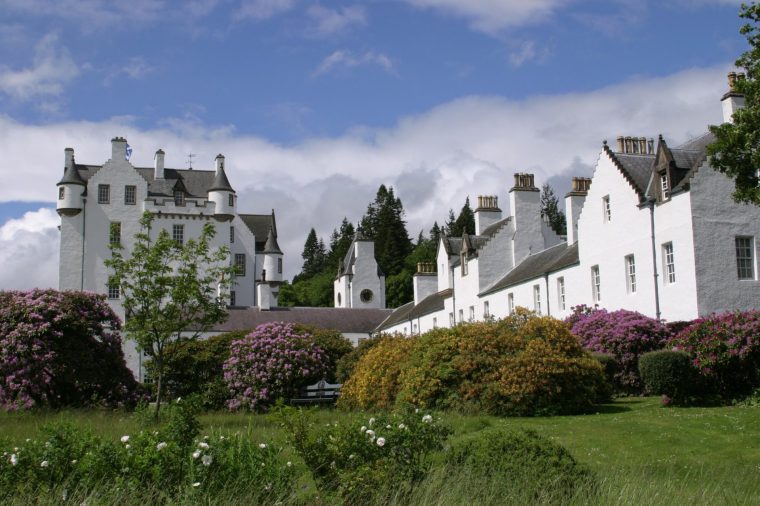 Blair Castle is surrounded by beautiful gardens (Photo: jomaaac/Getty Images)