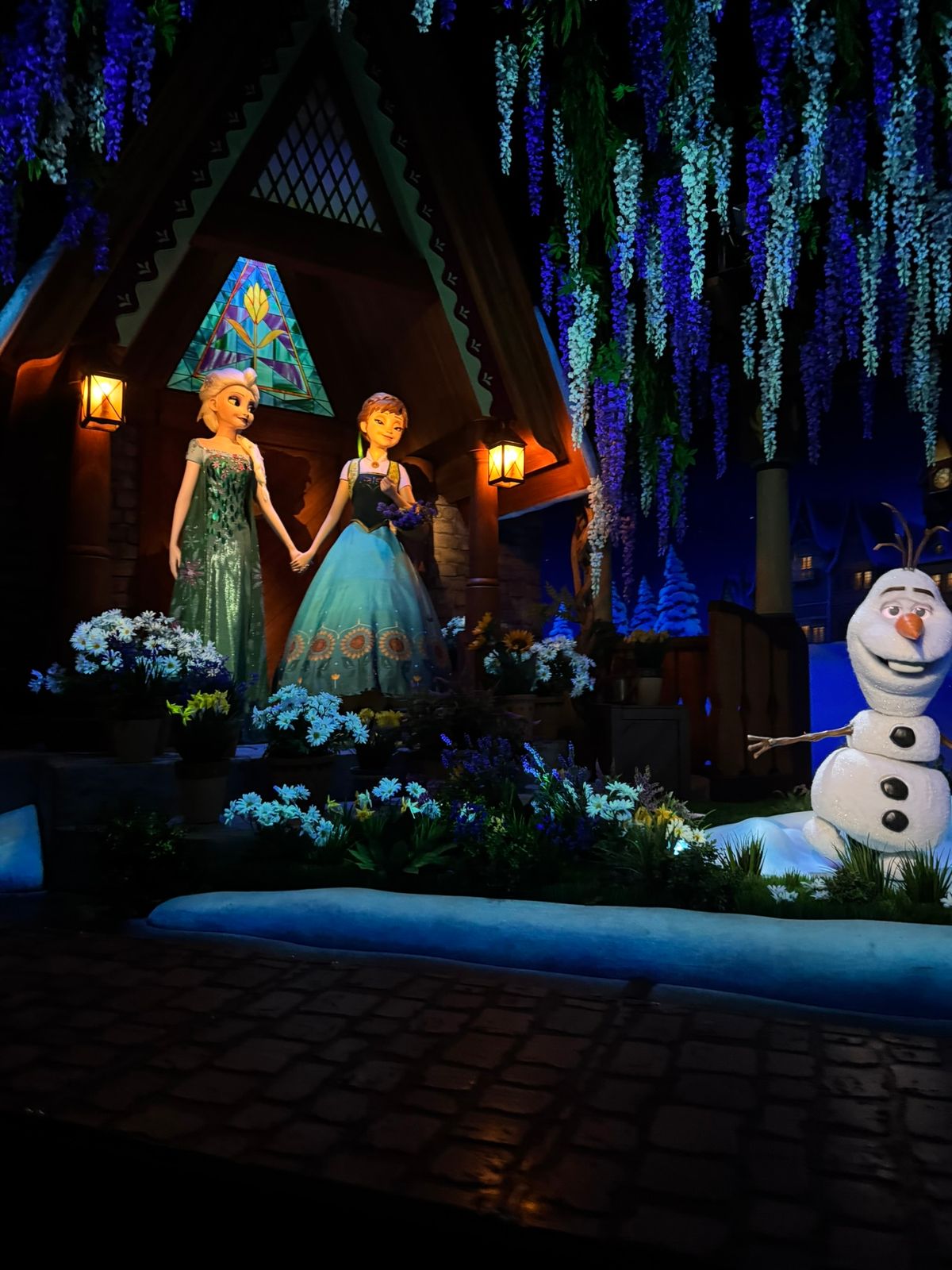 Characters on the Frozen tour