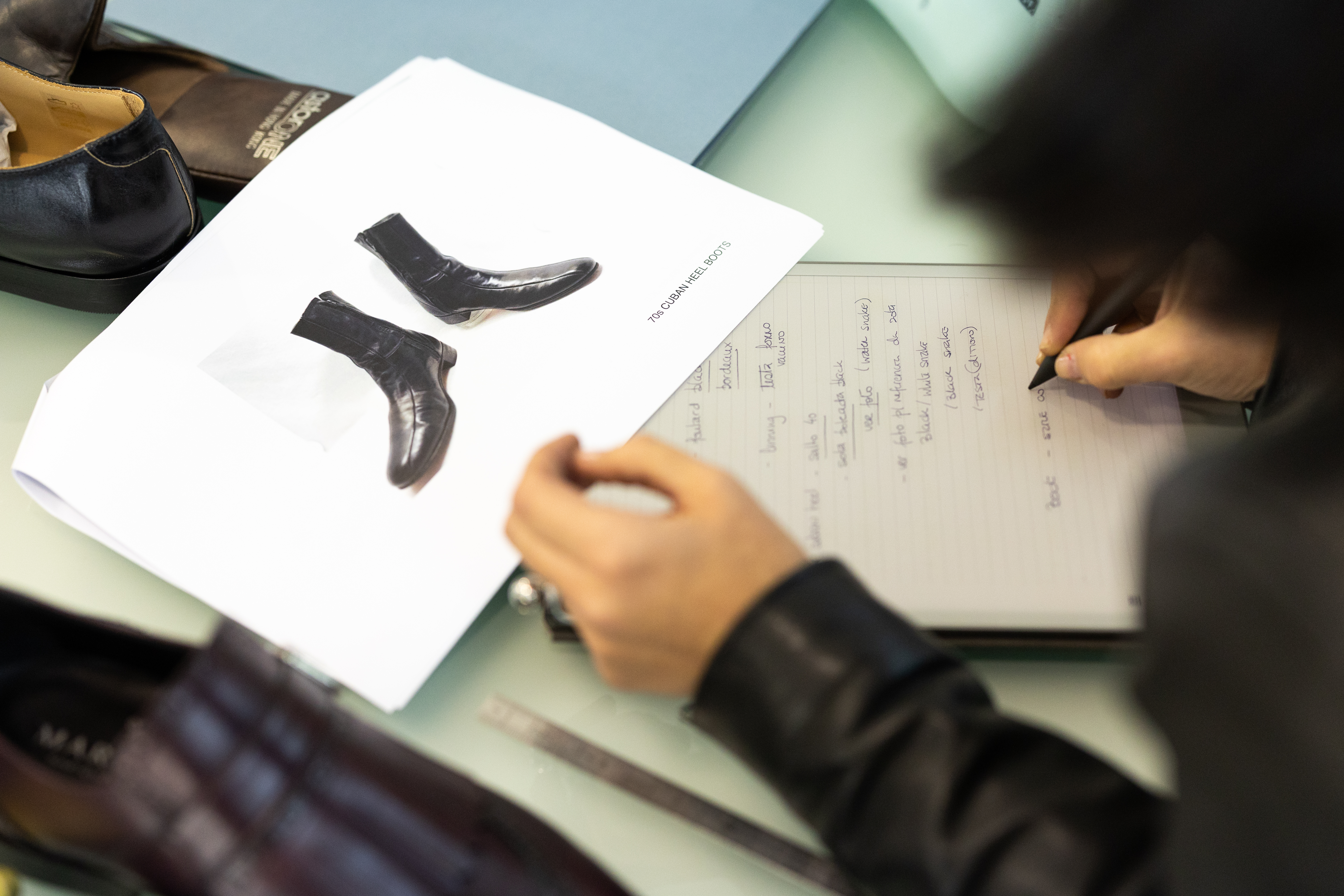 Behind the scenes of Willy Chavarria's shoe creation in Portugal.