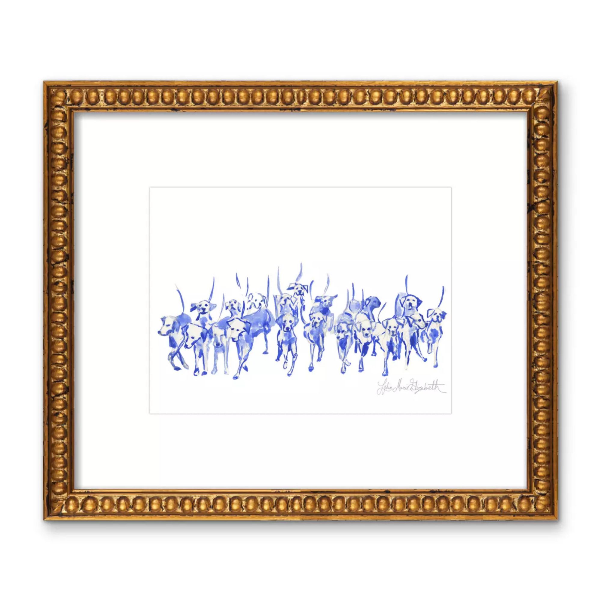 Anthropologie, On the Hunt Wall Art