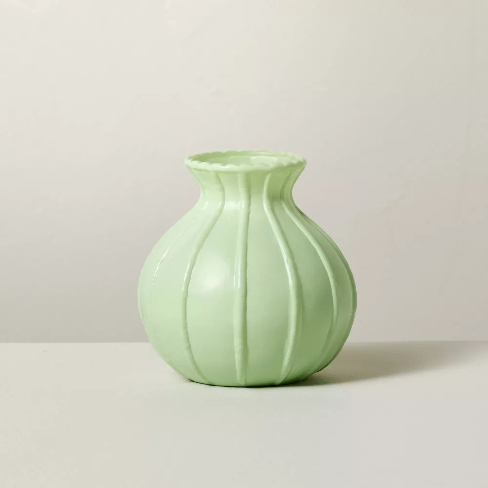 Target, Ribbed Milk Glass Bud/Bouquet Vase Mint Green - Hearth & By hand&business; and Magnolia