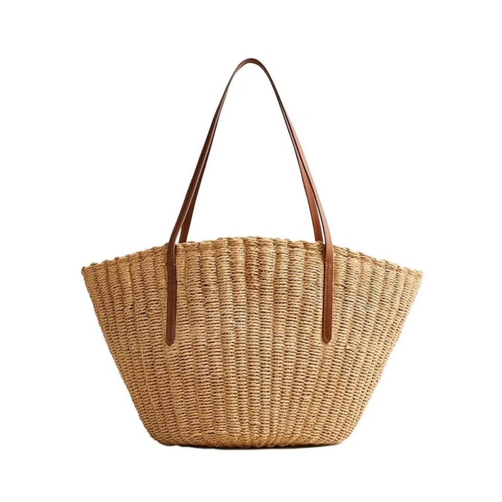 Como Woven Straw Tote Como Woven Straw Tote