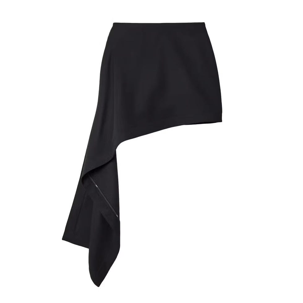 Asymmetric Miniskirt
