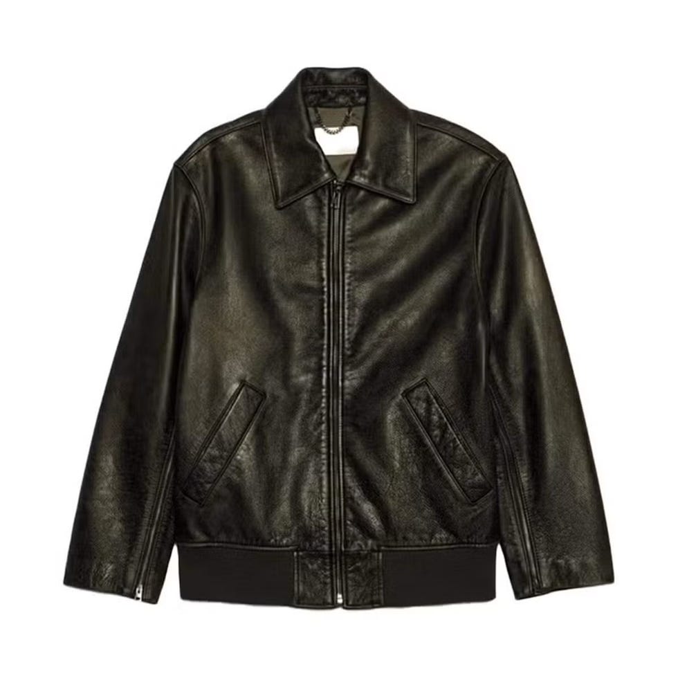 Extreme Leather Bomber Jacket Extreme Leather Bomber Jacket