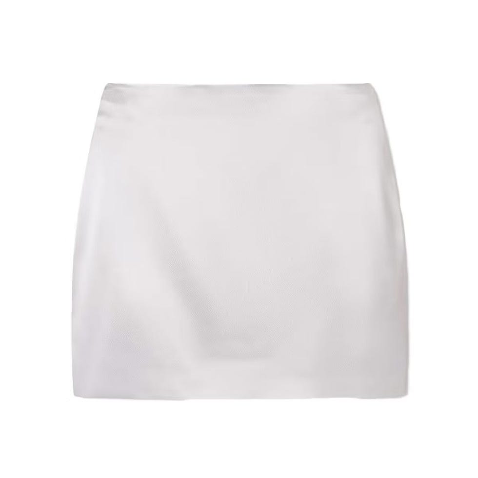 Shiloh Satin Miniskirt Shiloh Satin Miniskirt