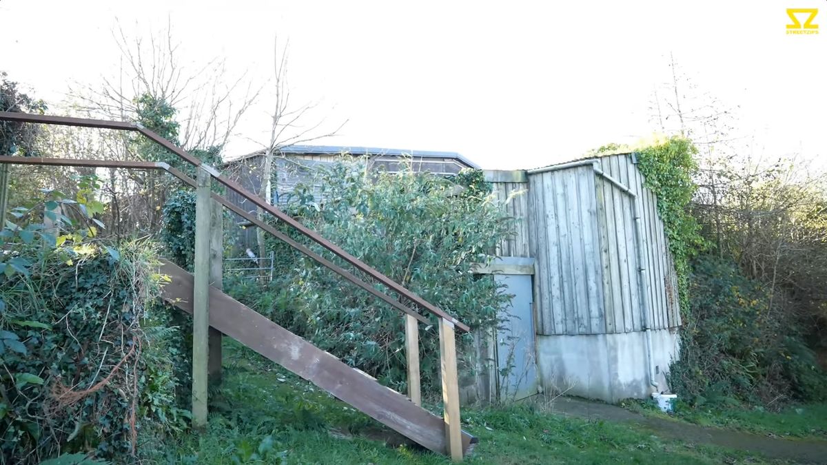 The old buildings are now infested with rats