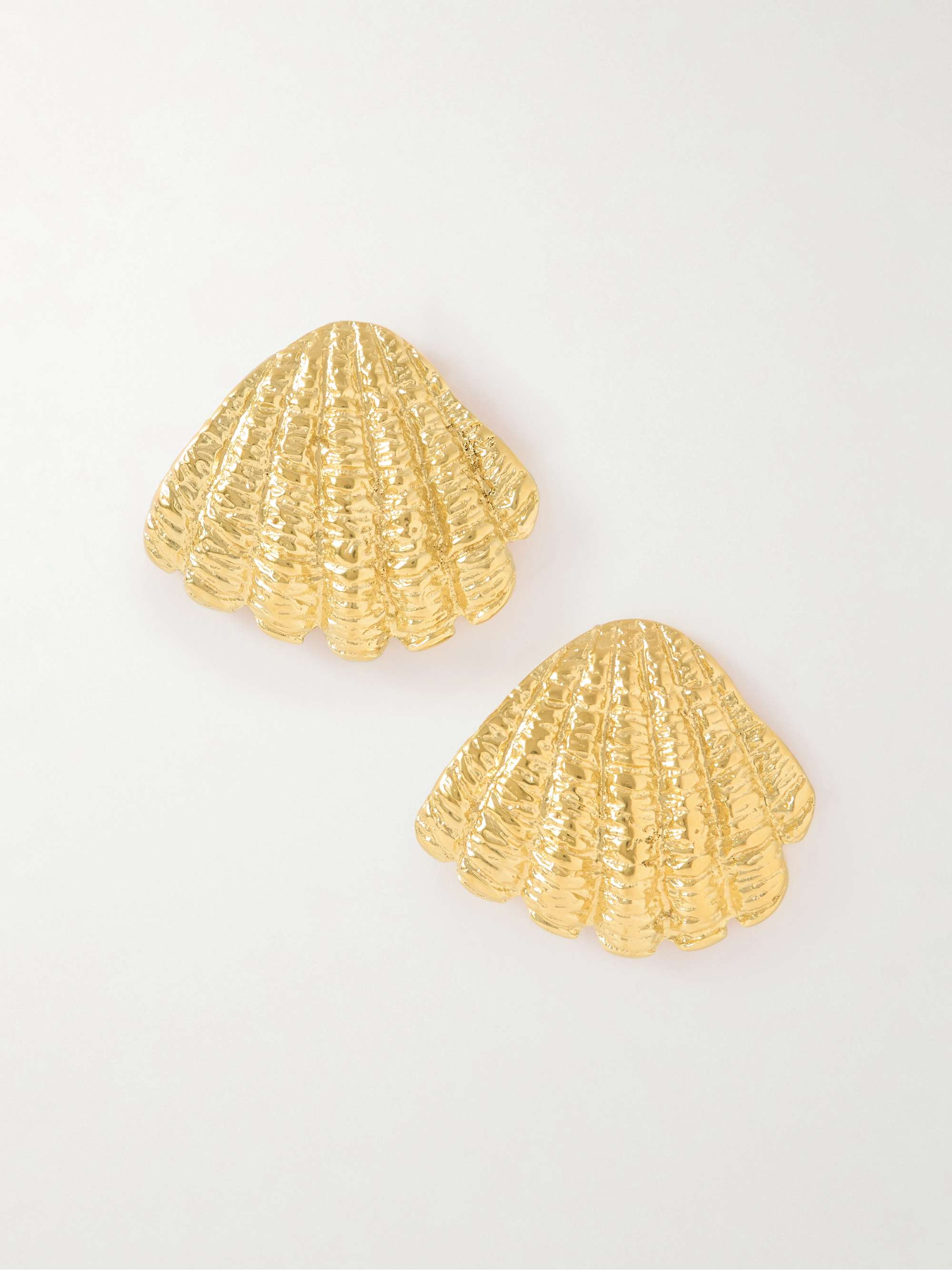 Whispering Golden Wind Rings