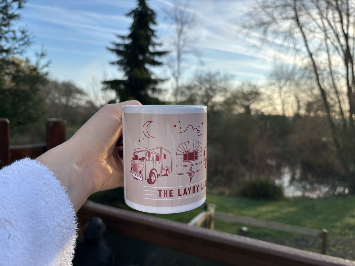 The balcony had a beautiful view of the sunrise