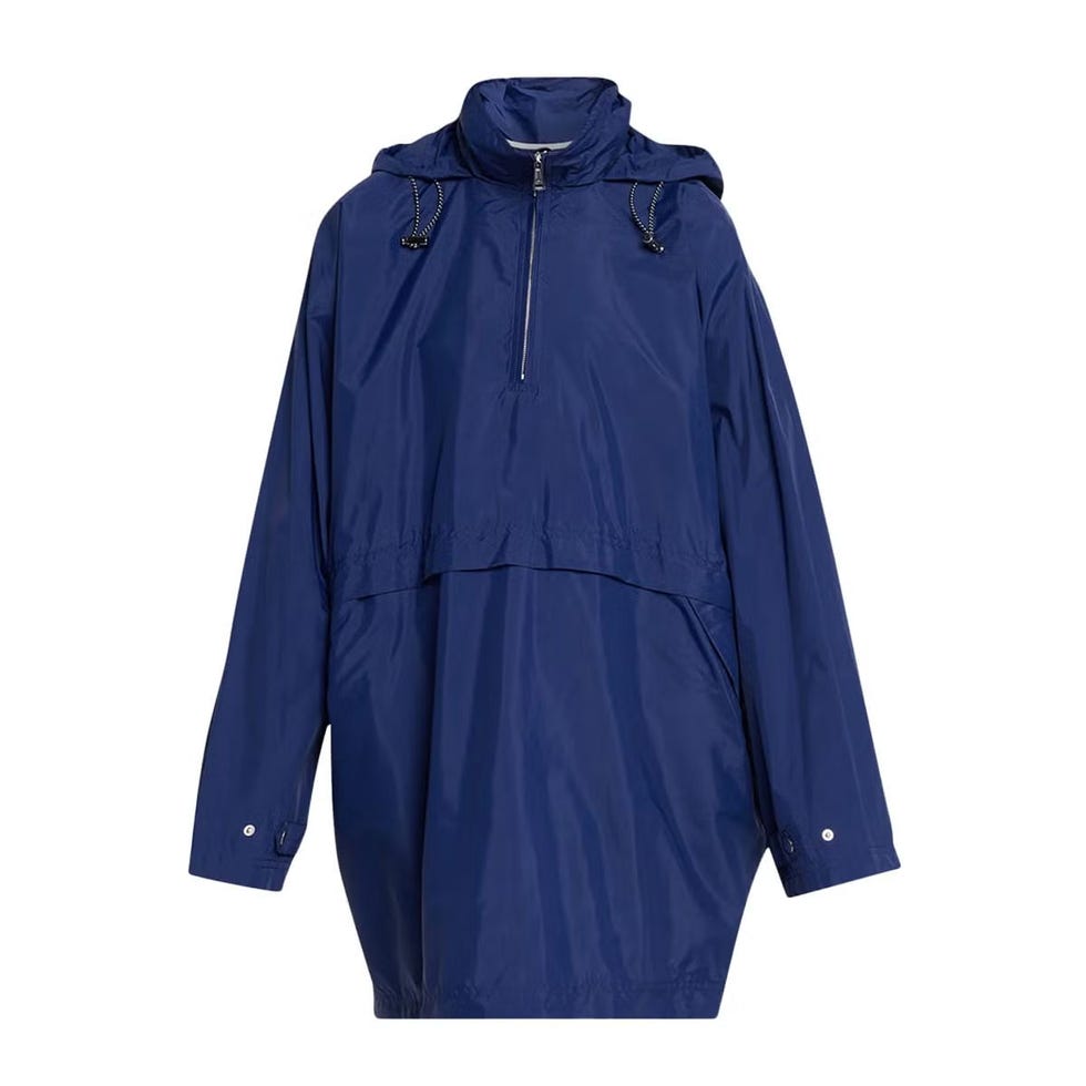 Large Nylon Anorak Jacket