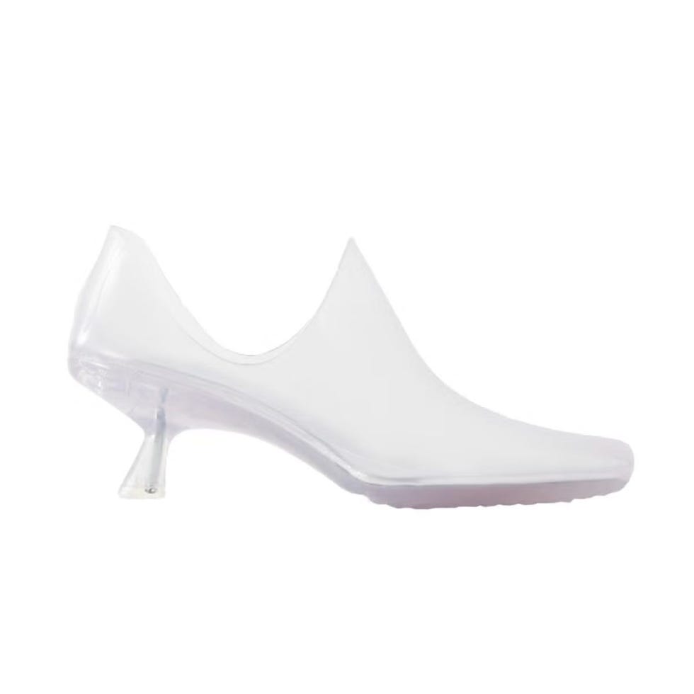 Emily Aqua PVC Ankle Boots