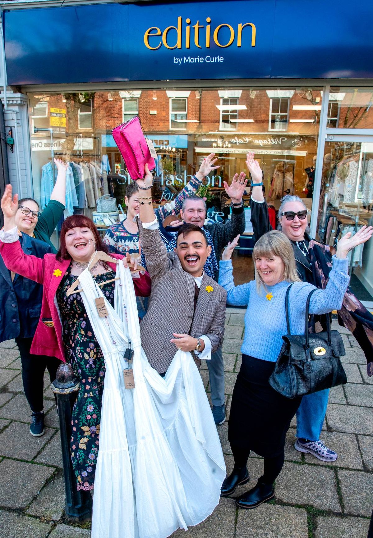 New edition of Marie Curie charity shop opens in Alderley Edge, Cheshire on 26 March 2026