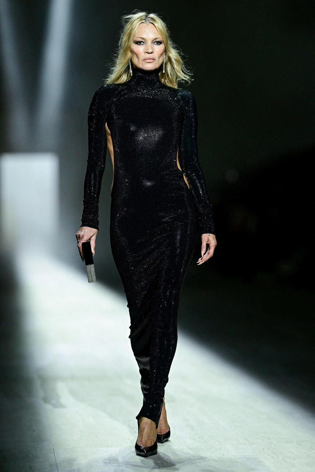 Kate Moss at the Gucci show