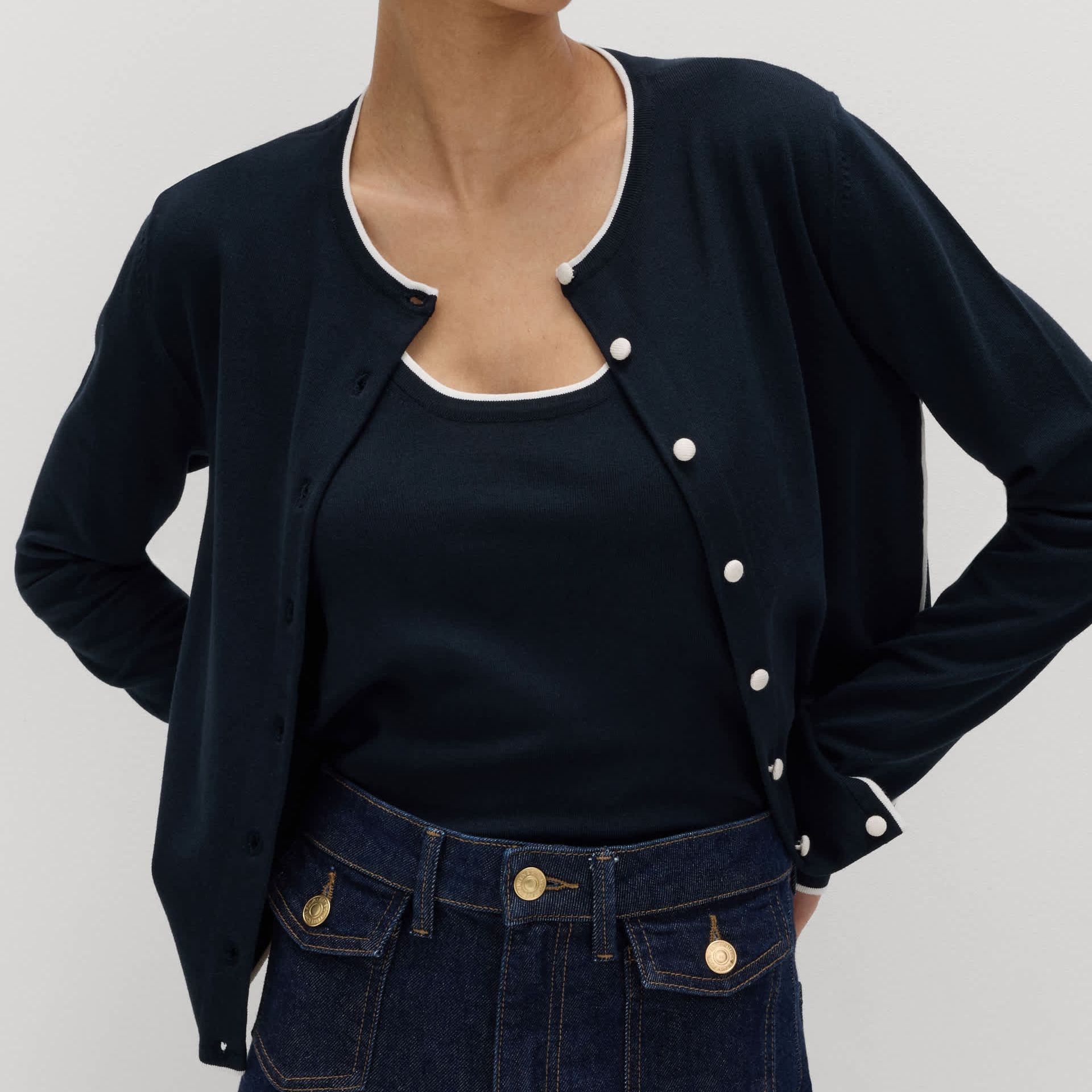 Details provided by Slim Fit Cardigan