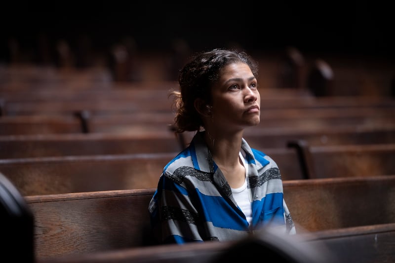 Zendaya in season 3 of "Euphoria."