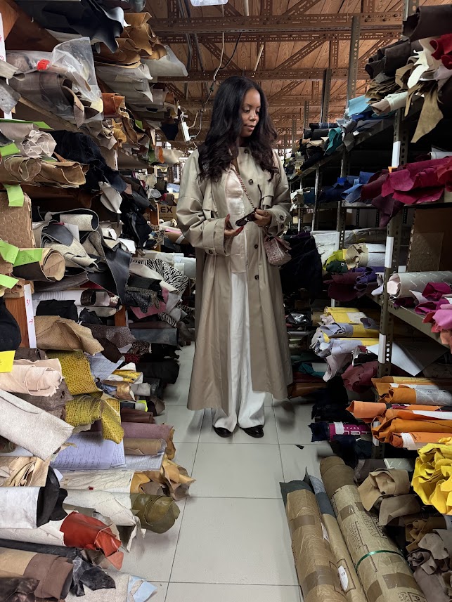 Fashion editor Sierra Mayhew visits a shoe factory in Lisbon, Portugal.