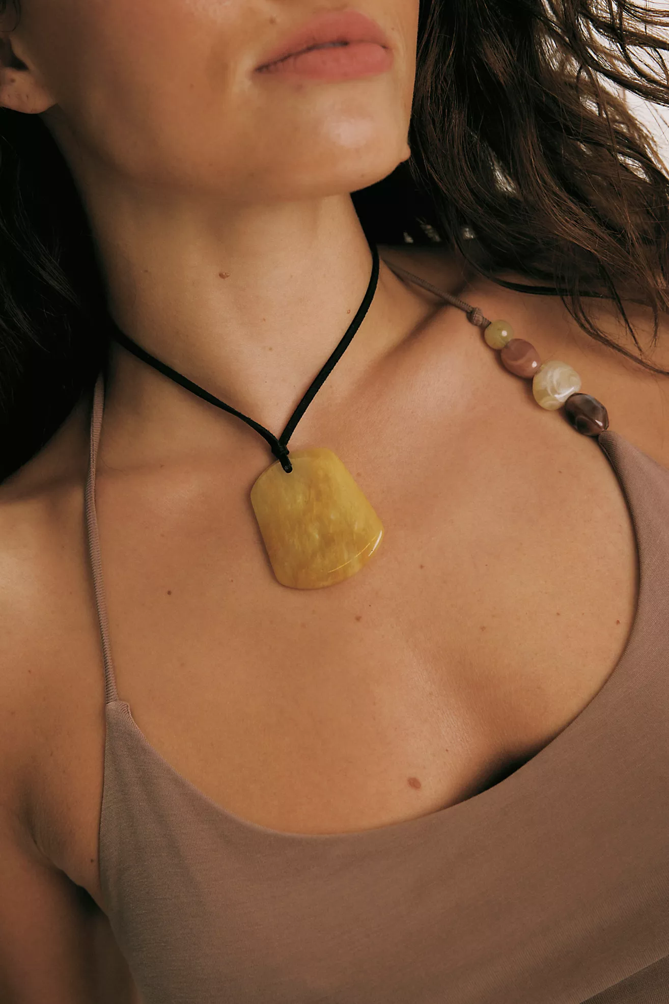 This Semiprecious Stone Necklace