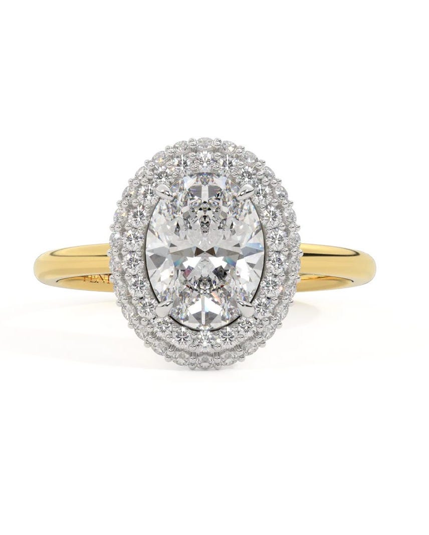 Fenton Vintange lab grown diamond ring