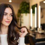 Brown color: red and copper highlights brighten up the hair this spring 2026