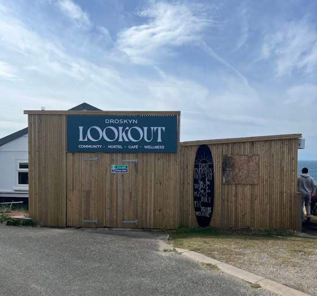 The Droskyn Lookout in Perranporth run by Tunes in the Dunes