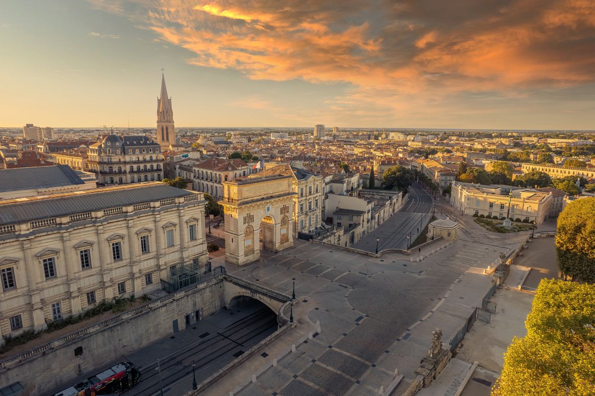 Montpellier, in the south of France.