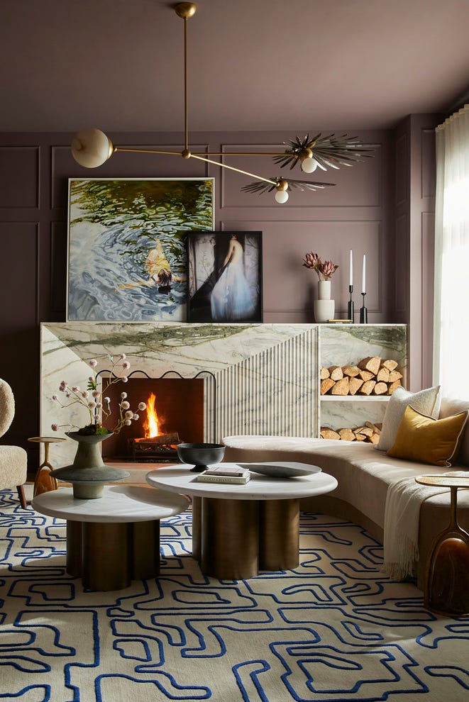 Toronto 5 bedroom remodeling project by designer ali budd. living room