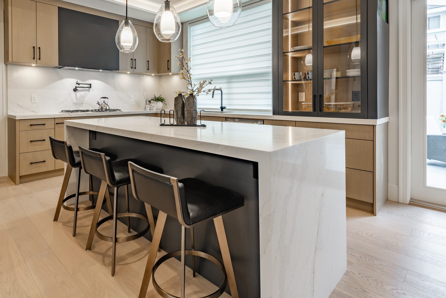 Remodeling of a family home kitchen