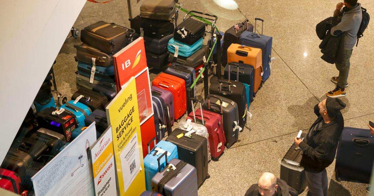 Spanish organizations celebrate the 'chaos' caused by airport disasters with thousands of suitcases left unattended: meetings to come next week
