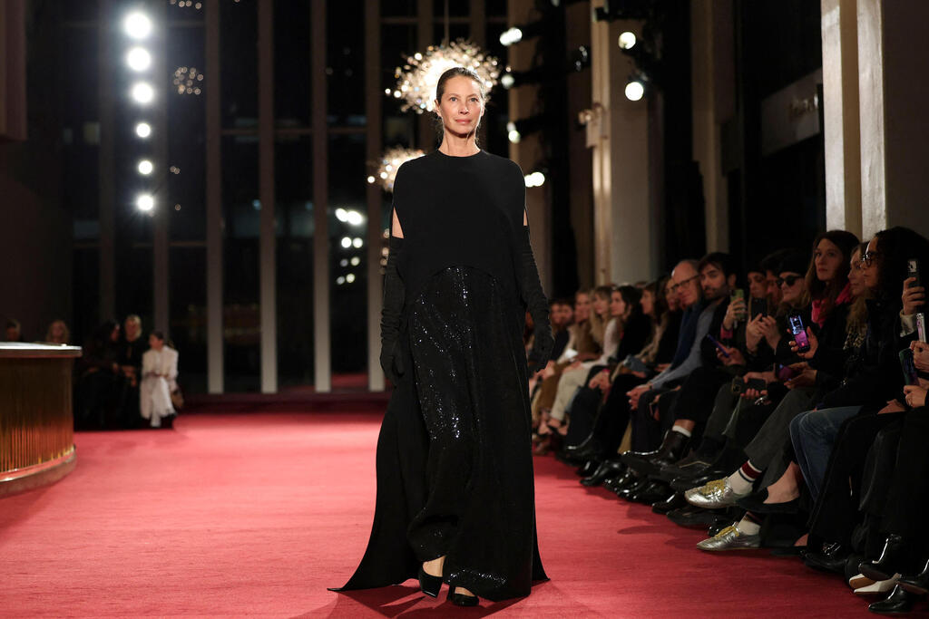 Christy Turlington at the Michael Kors show