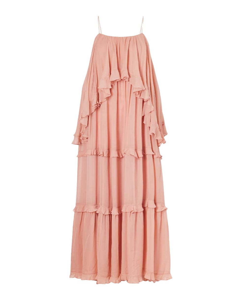 Zimmermann ruffled chiffon maxi dress