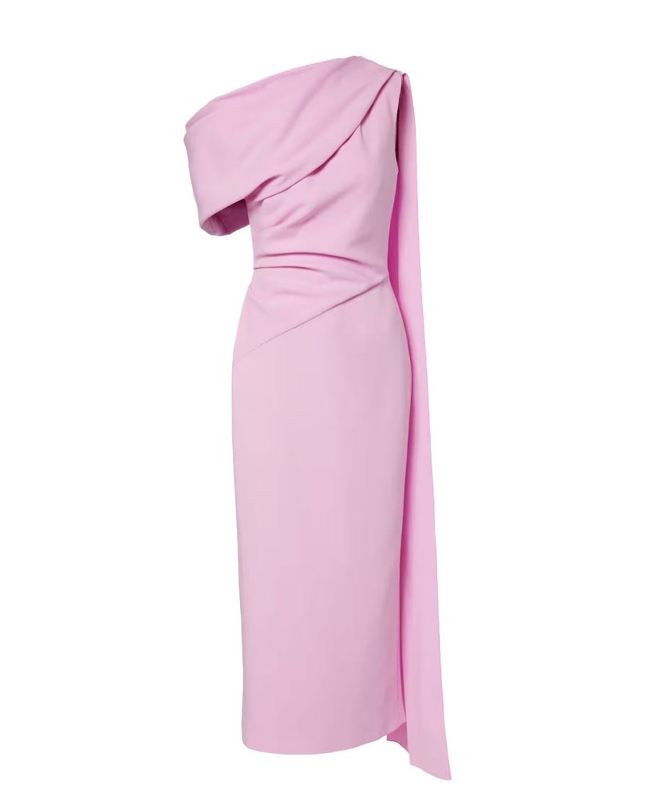 Roksanda Maite caped midi dress