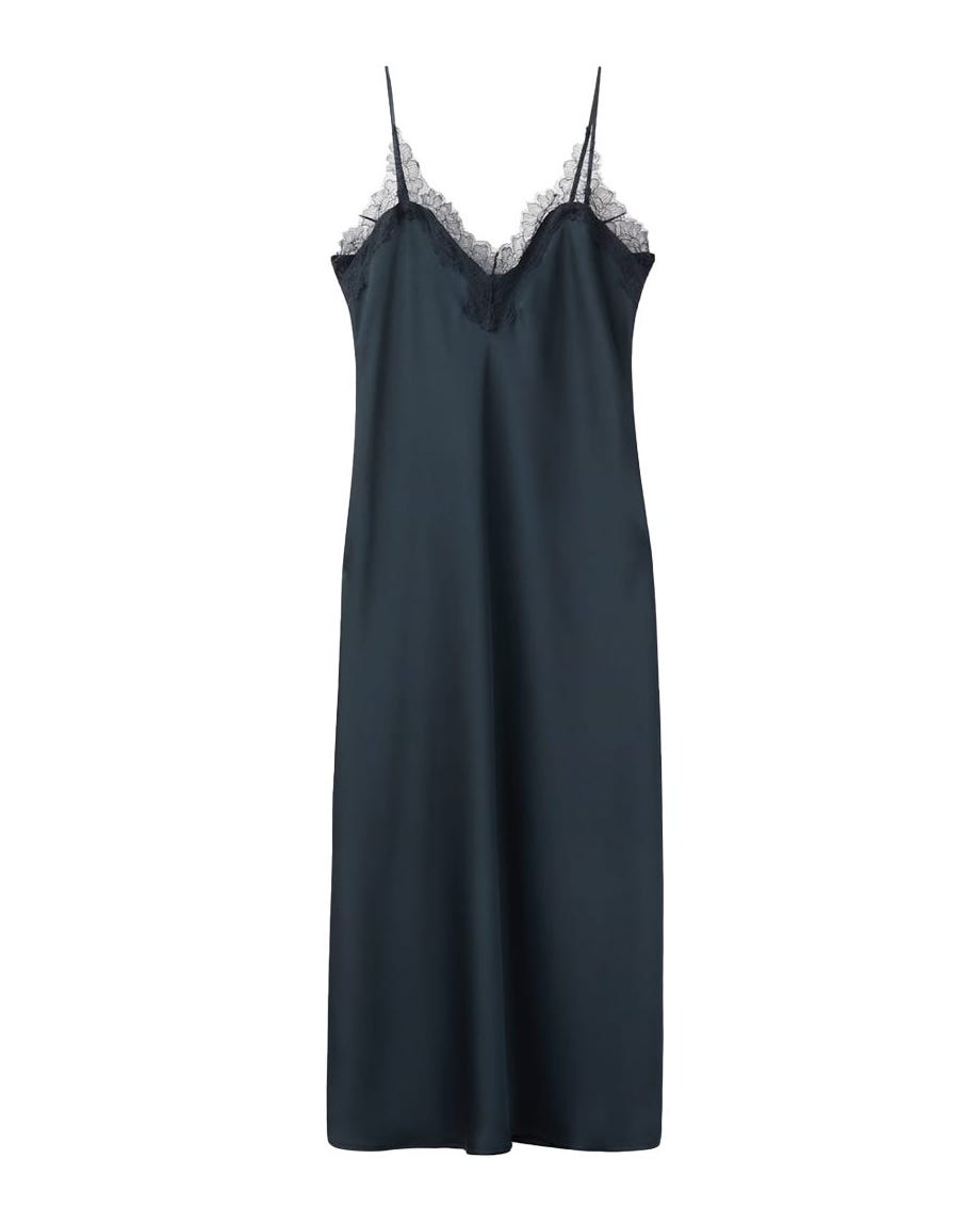 Mango satin camisole dress