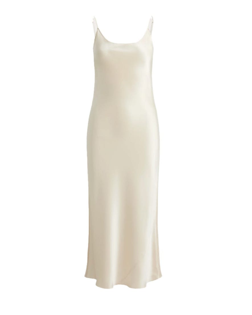 Ralph Lauren satin slip dress