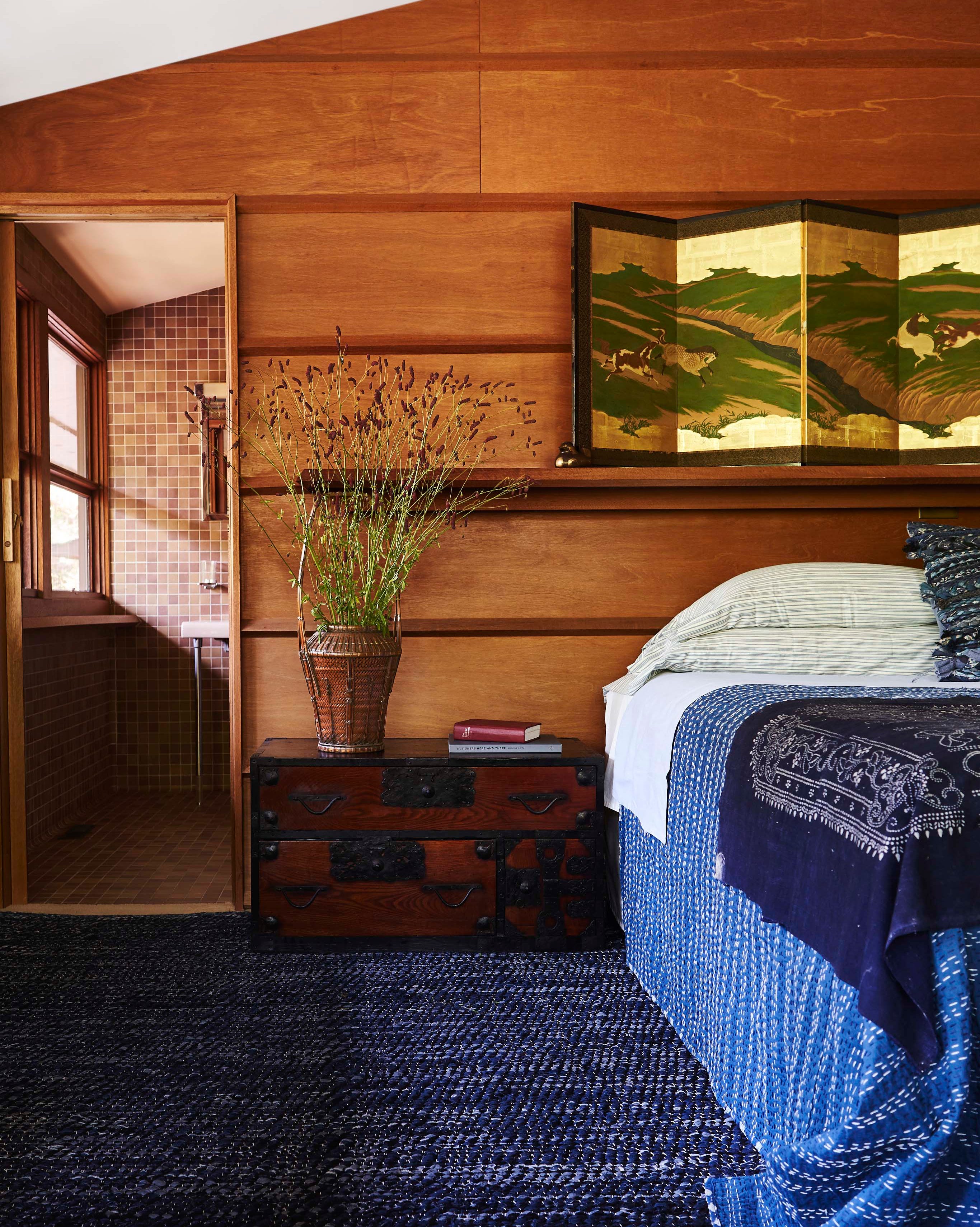 furniture, room, interior design, furniture, wall, architecture, building, hardwood, house, bed,