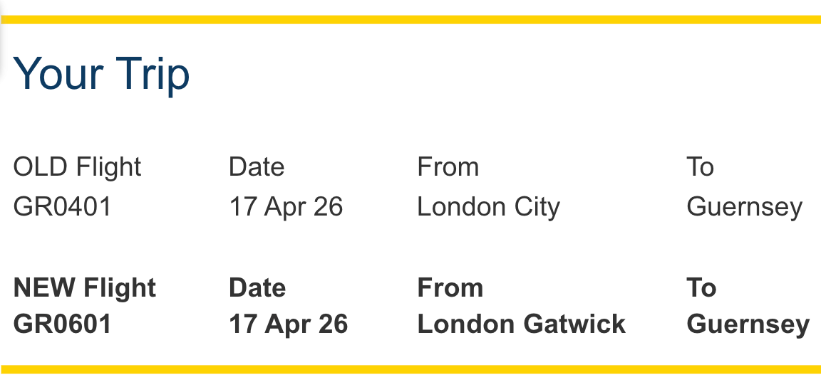 Airline: Aurigny passengers whose flights have been canceled have been temporarily booked on other trips.