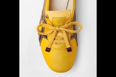 Versace and Onitsuka Tiger collaborate on the first shoe